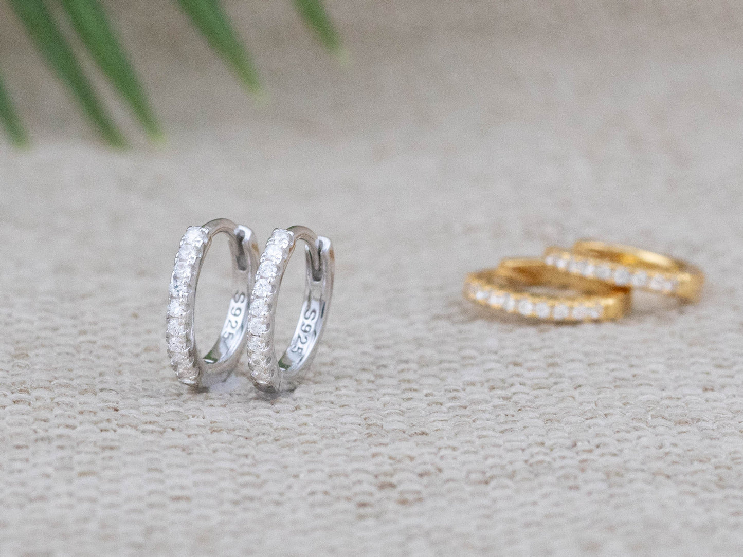 2 or 3 Pairs huggy set gift-ready, tiny hoop boxed giftful earrings set, stacking cartilage hoop sterling silver 14K gold fill gift for her