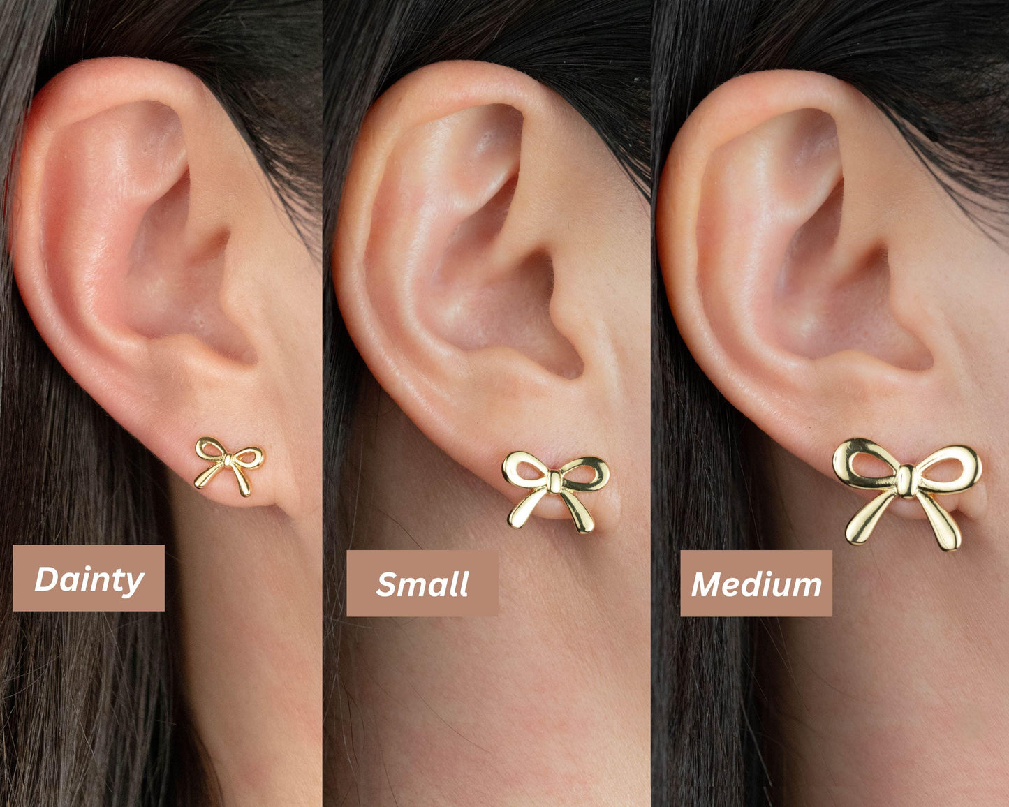 Bow earrings