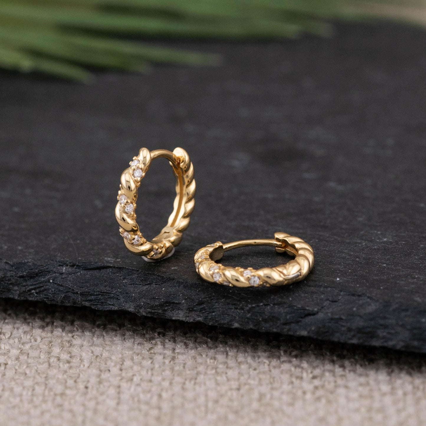 2 or 3 Pairs simple daily hoop set