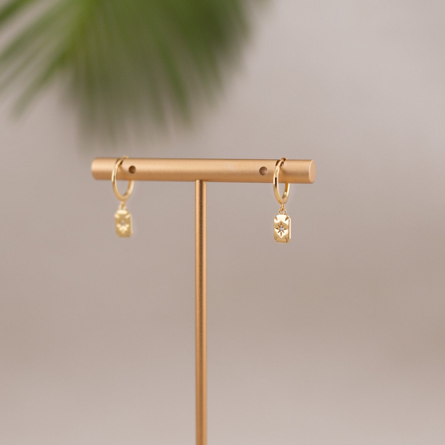 Sun earrings dangle