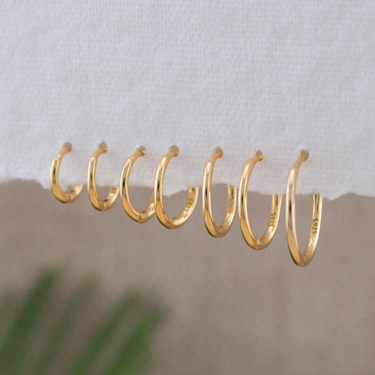 Tiny hoop set 2 or 3 pairs