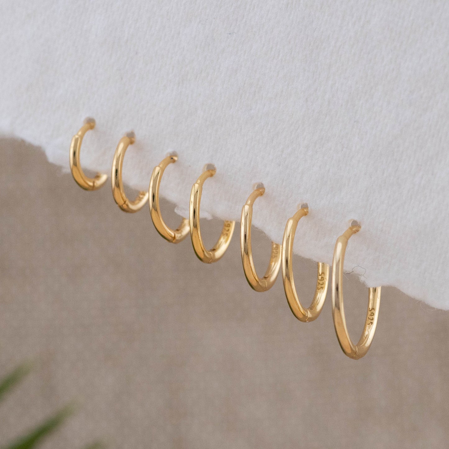 Tiny hoop set 2 or 3 pairs