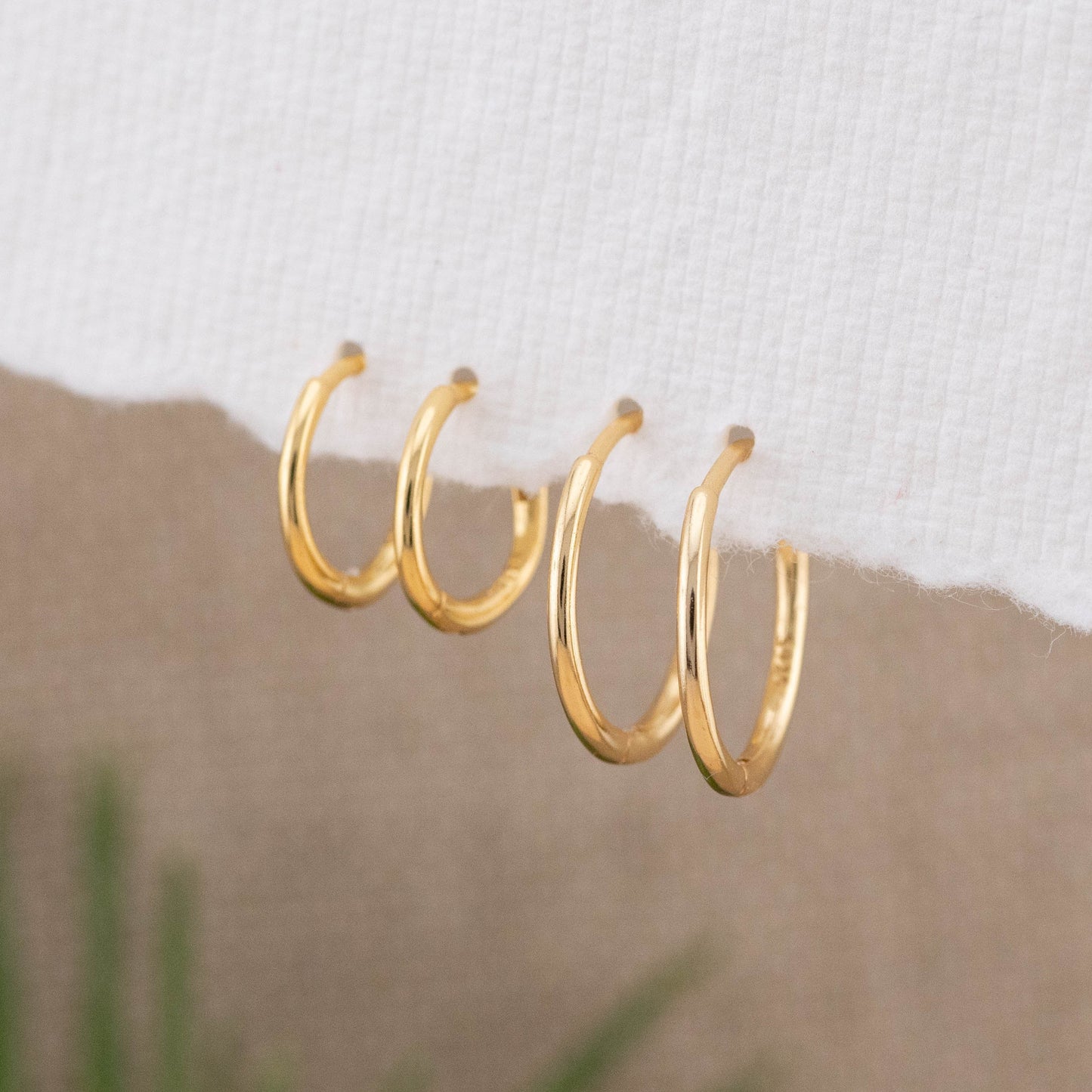 Tiny hoop set 2 or 3 pairs