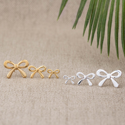 Bow earrings